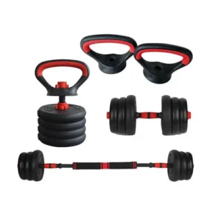 15Kg 6-in-1 Dumbbell Barbell Kit