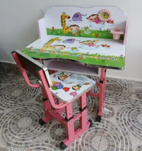 Kids Study Table and Chair Set – Sturdy & Comfortable