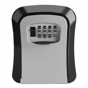 4 Digit Combination Key Lock Box - Plastic