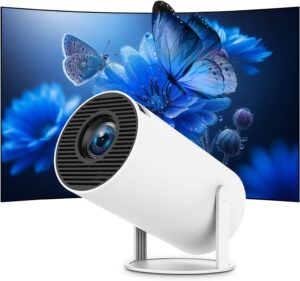 Mini Portable Projector 4K 1080P Full HD