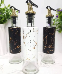 Marble Oil/Vinegar Jar