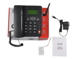 GSM Fixed Landline Wireless Desktop Phone ETS-6588