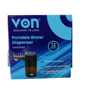 VON Rechargeable Portable Water Dispenser