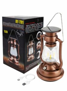 Solar Rechargeable Camping Lantern Lamp