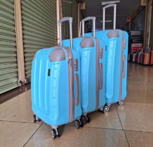 3 in 1 Luxurious Fibre Suitcase Set