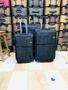 3-in-1 Luxurious Fabric Suitcase Briefcase Travel Bag