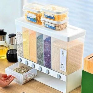 6-Compartment Cereal Dispenser