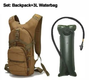 2 in 1 Hydration Backpack PLUS 3 Litres Insulated Water Bag