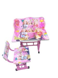 Pink Kids Study Table and chair