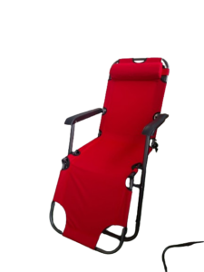 2-in-1 Beach Lounge Chair & Camping Chair